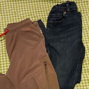 Wonder Nation Kids Casual Bottoms - Brown and Blue